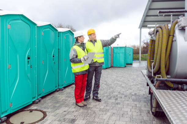 Portable Restroom Setup and Delivery